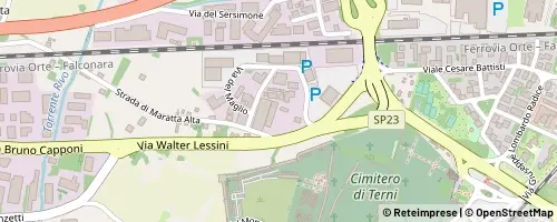 Mappa Terni