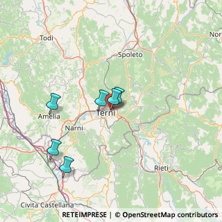 Mappa Via Ponte D'Oro, 05100 Terni TR, Italia (30.12167)
