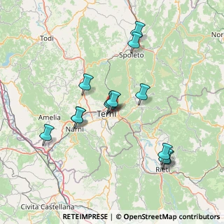 Mappa Via Ponte D'Oro, 05100 Terni TR, Italia (14.60154)