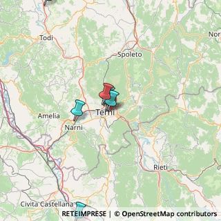 Mappa Via Ponte D'Oro, 05100 Terni TR, Italia (40.79167)