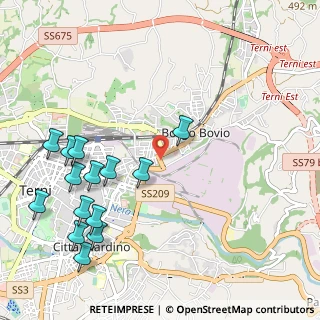 Mappa Via Ponte D'Oro, 05100 Terni TR, Italia (1.32643)