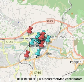 Mappa Via Tre Monumenti, 05100 Terni TR, Italia (0.74)