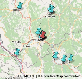 Mappa Via Tre Monumenti, 05100 Terni TR, Italia (11.77421)