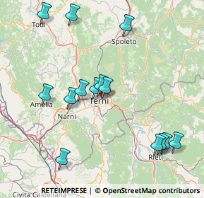 Mappa Via Tre Monumenti, 05100 Terni TR, Italia (17.94286)