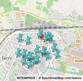 Mappa Via Tre Monumenti, 05100 Terni TR, Italia (0.469)