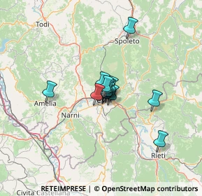 Mappa Via Aristide Gabelli, 05100 Terni TR, Italia (7.05143)