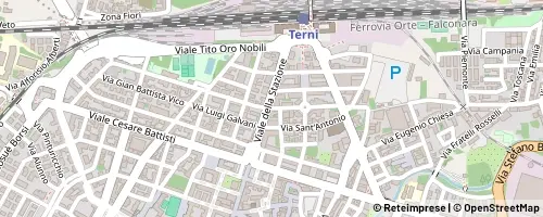 Mappa Terni