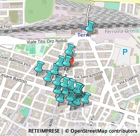 Mappa Viale della Stazione, 05100 Terni TR, Italia (0.2125)