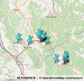 Mappa Viale della Stazione, 05100 Terni TR, Italia (11.11941)