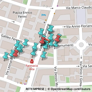 Mappa Viale della Stazione, 05100 Terni TR, Italia (0.03333)
