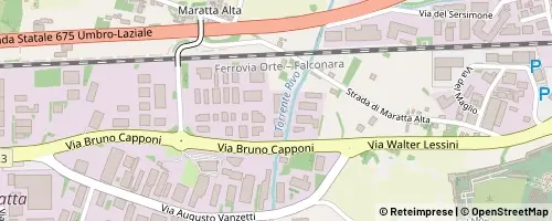 Mappa Terni