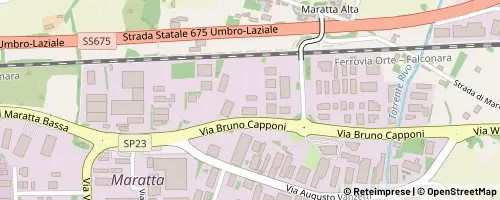 Mappa Terni