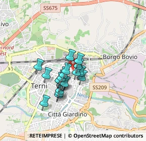 Mappa Via Sant'Antonio, 05100 Terni TR, Italia (0.622)
