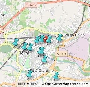 Mappa Via Sant'Antonio, 05100 Terni TR, Italia (0.89923)