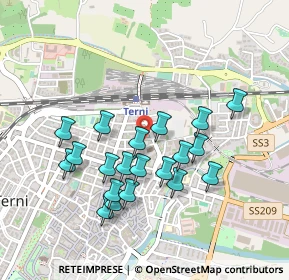 Mappa Via Sant'Antonio, 05100 Terni TR, Italia (0.4465)