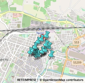 Mappa Via Sant'Antonio, 05100 Terni TR, Italia (0.336)