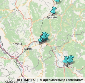 Mappa Via Sant'Antonio, 05100 Terni TR, Italia (12.39)