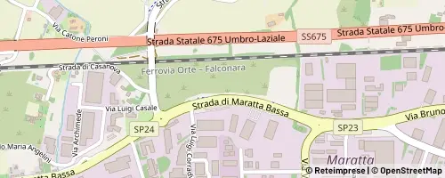 Mappa Terni