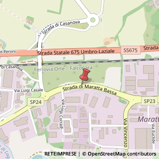 Mappa Via Bruno Capponi, 40, 05100 Terni, Terni (Umbria)
