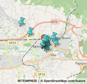 Mappa Via Galileo Galilei, 05100 Terni TR, Italia (0.87231)