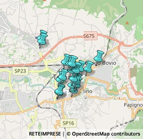 Mappa Via Galileo Galilei, 05100 Terni TR, Italia (1.12368)