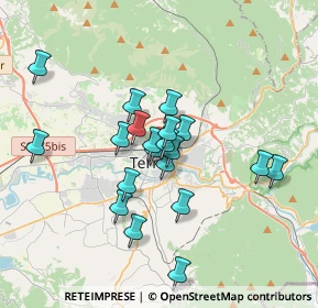 Mappa Via Galileo Galilei, 05100 Terni TR, Italia (3.0405)