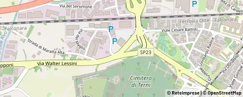 Mappa Terni