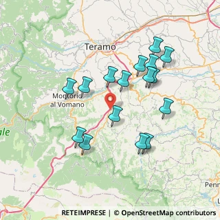 Mappa Via Daniele Comboni, 64042 Colledara TE, Italia (7.34313)