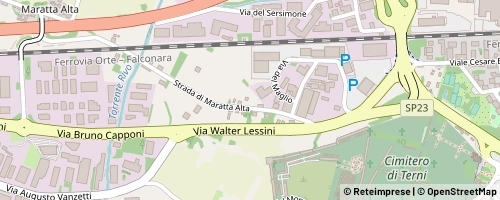 Mappa Terni