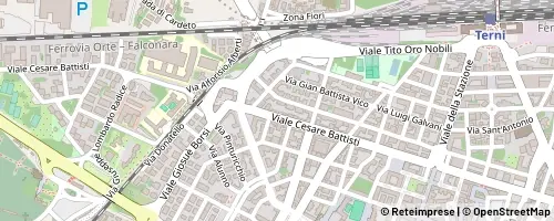 Mappa Terni
