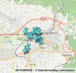 Mappa Viale Curio Dentato, 05100 Terni TR, Italia (1.04286)