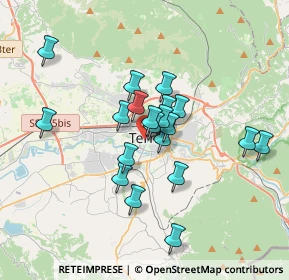 Mappa Viale Giacomo Leopardi, 05100 Terni TR, Italia (2.9375)