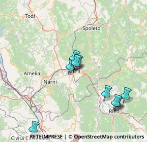 Mappa Viale Giacomo Leopardi, 05100 Terni TR, Italia (18.00091)