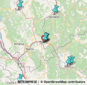 Mappa Viale Giacomo Leopardi, 05100 Terni TR, Italia (25.24091)