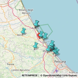 Mappa Strada Stradale Adriatica Sud, 64028 Silvi TE, Italia (6.55231)