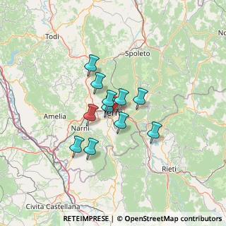 Mappa , 05100 Terni TR, Italia (9.56545)