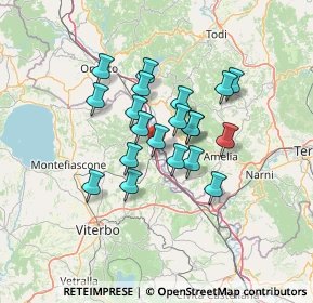 Mappa Località Pascolaro, 01020 Graffignano VT, Italia (10.6005)