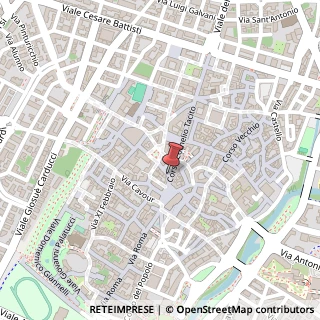 Mappa Corso Cornelio Tacito, 20, 05100 Terni, Terni (Umbria)