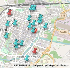 Mappa Vico S. Procolo, 05100 Terni TR, Italia (0.5595)