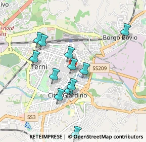 Mappa Vico S. Procolo, 05100 Terni TR, Italia (0.9125)