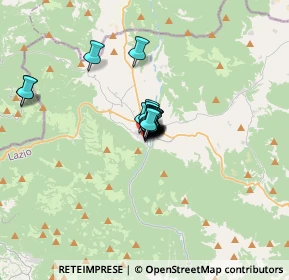 Mappa Via Bocarini, 02016 Leonessa RI, Italia (1.7555)