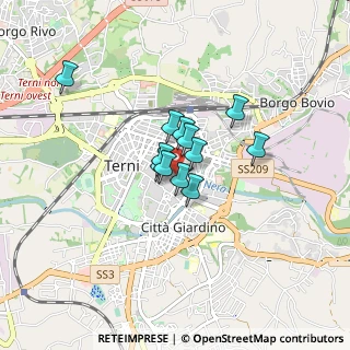 Mappa Via Giulio, 05100 Terni TR, Italia (0.52917)