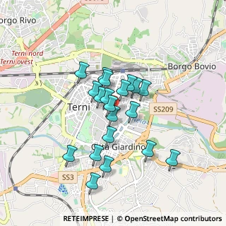 Mappa Via Giulio, 05100 Terni TR, Italia (0.728)
