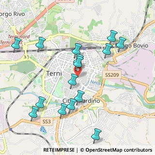 Mappa Via Giulio, 05100 Terni TR, Italia (1.13133)