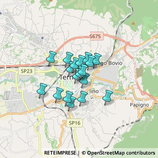 Mappa Via Giulio, 05100 Terni TR, Italia (1.11222)