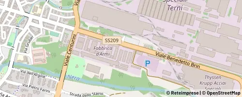 Mappa Terni