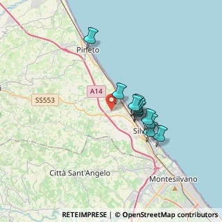 Mappa Via Santa Lucia, 64028 Silvi Paese , Italia (2.81273)