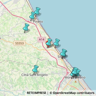 Mappa Via Santa Lucia, 64028 Silvi Paese , Italia (5.05417)