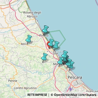 Mappa Via Santa Lucia, 64028 Silvi Paese , Italia (6.49462)