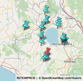 Mappa SP 8, 01018 Valentano VT (13.7435)